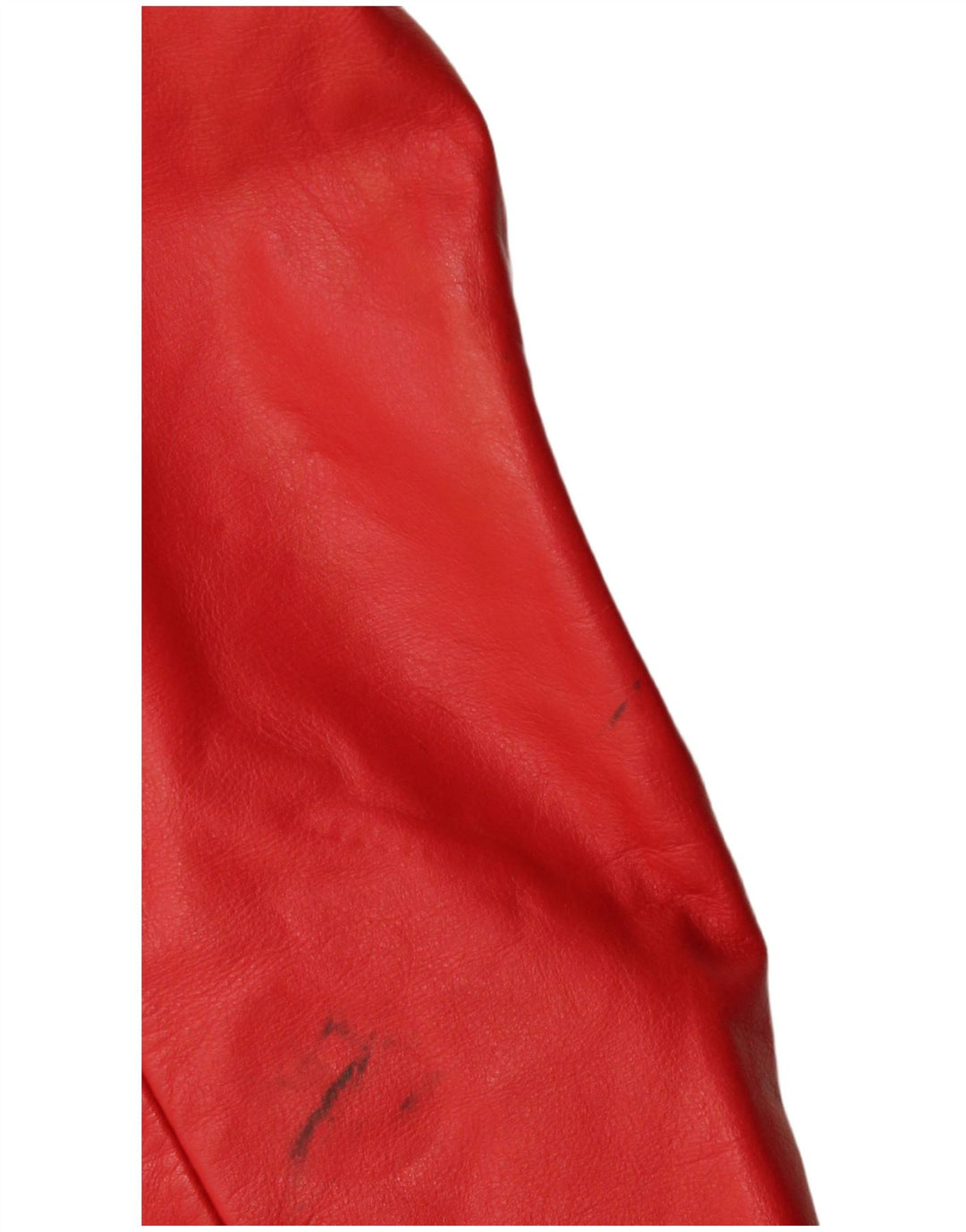 Jachetă vintage din piele pentru femei, EU 40, roșie medie