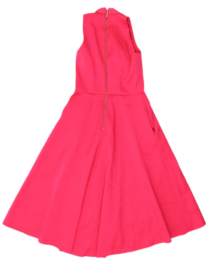 CLOSET Rochie A-Line Fără mâneci pentru femei UK 8 Poliester roz mic