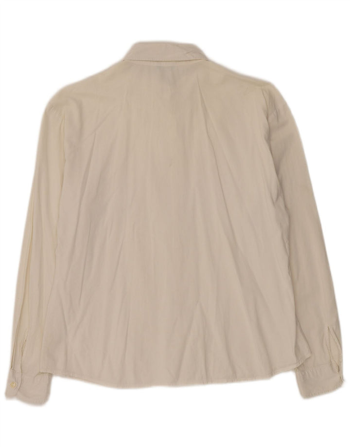 Cămașă BENETTON pentru femei UK 18 XL Alb