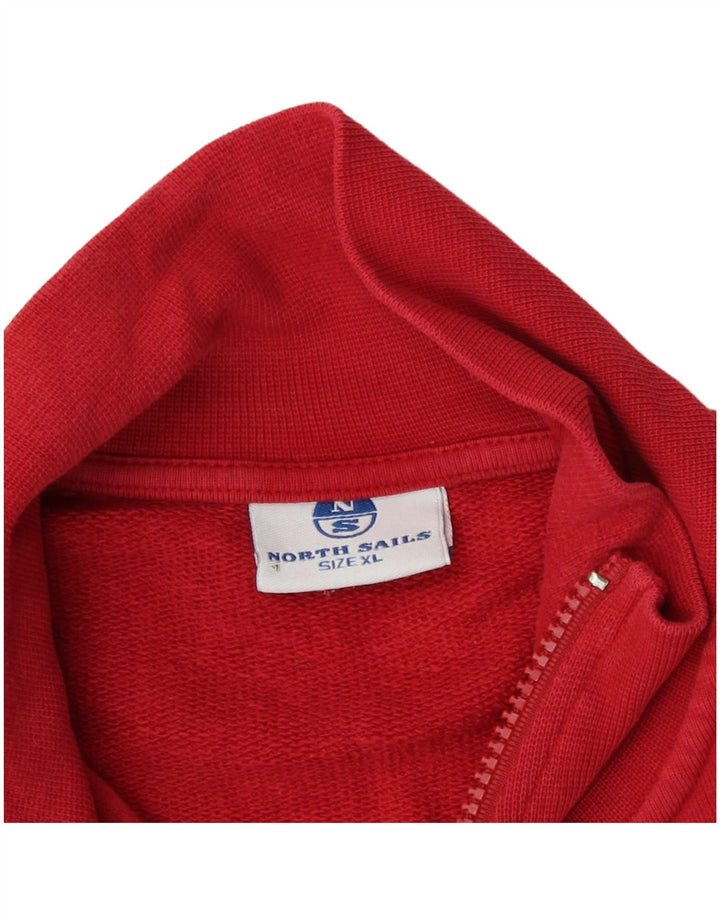 Jachetă de trening pentru bărbați North Sails XL, bumbac roșu