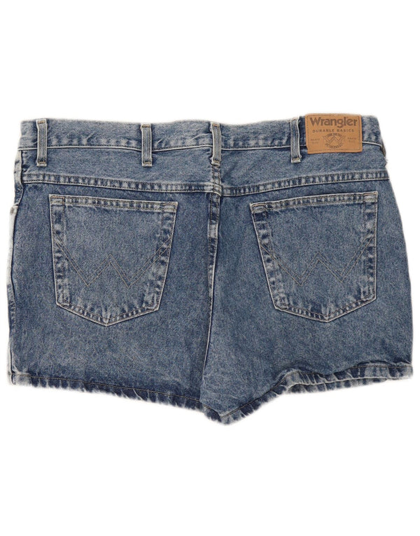 Wrangler Womens Denim Shorts W38 XL Blue Cotton