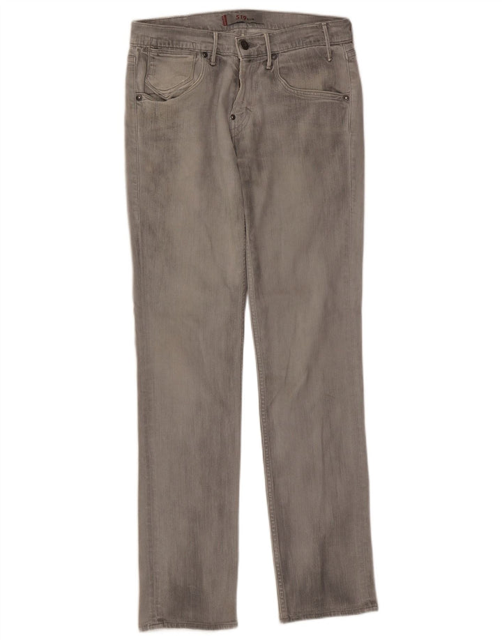 Blugi Levi's 519 Slim pentru femei W30 L32 bumbac gri