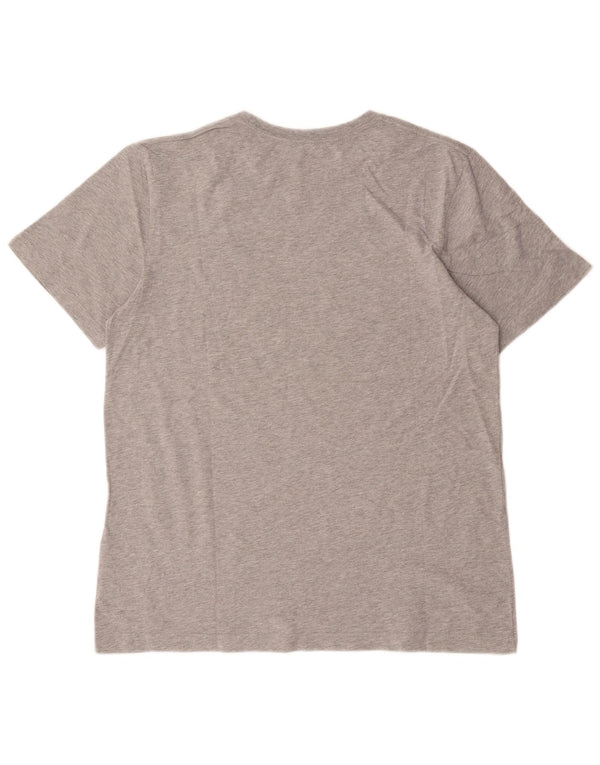 Tricou grafic pentru bărbați Nike Slim Fit Top 2XL bumbac gri