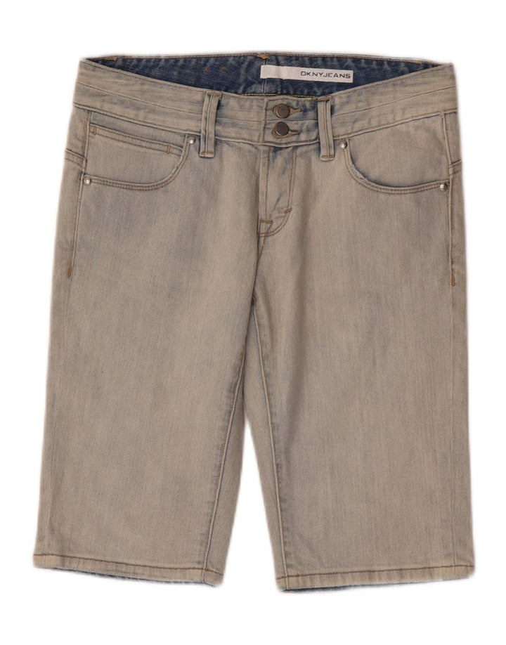 Pantaloni scurți din denim Dkny pentru femei US 6 Medium W32 Bumbac albastru