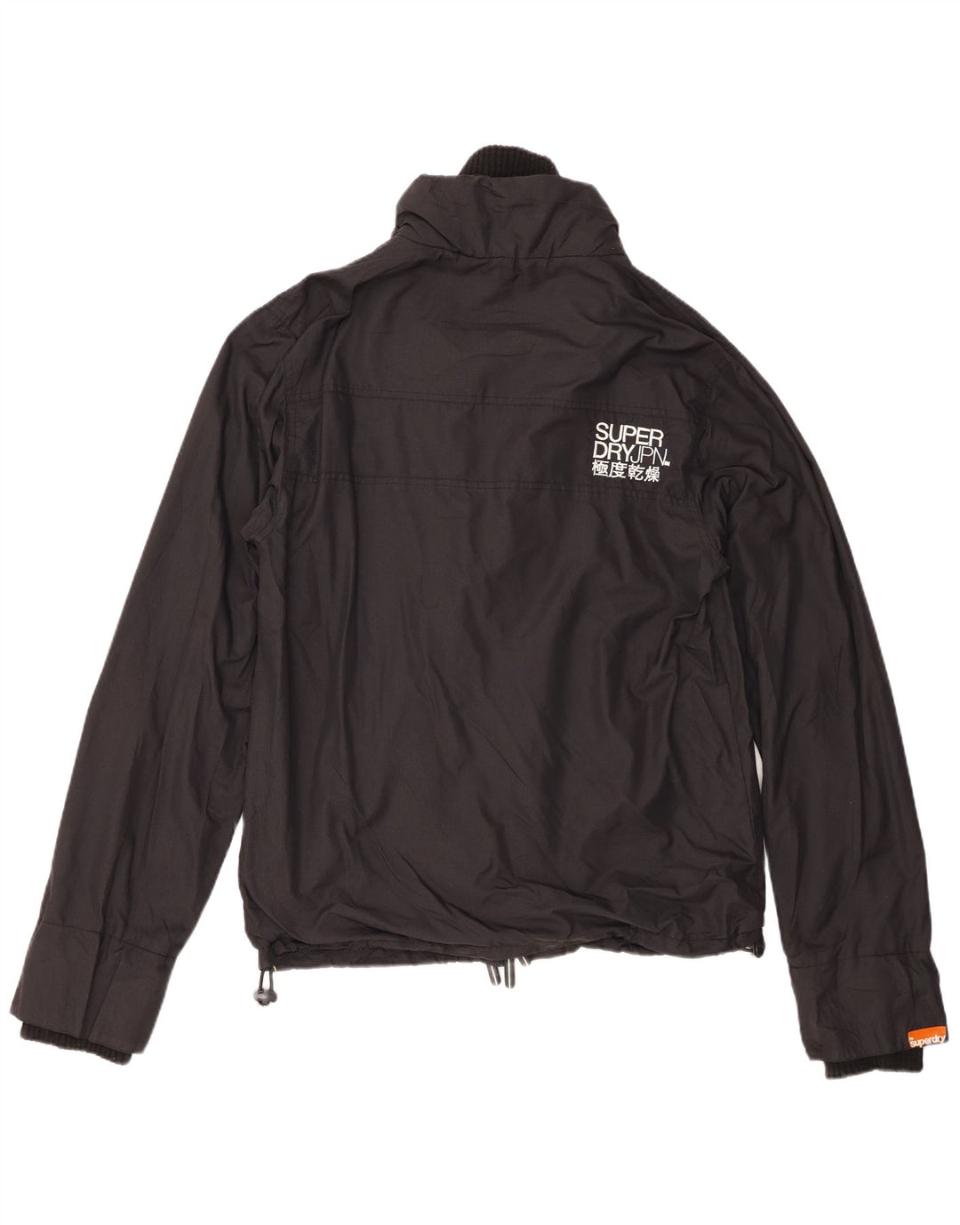 Jachetă Windbreaker Superdry pentru bărbați, UK 40, mare, negru, nailon