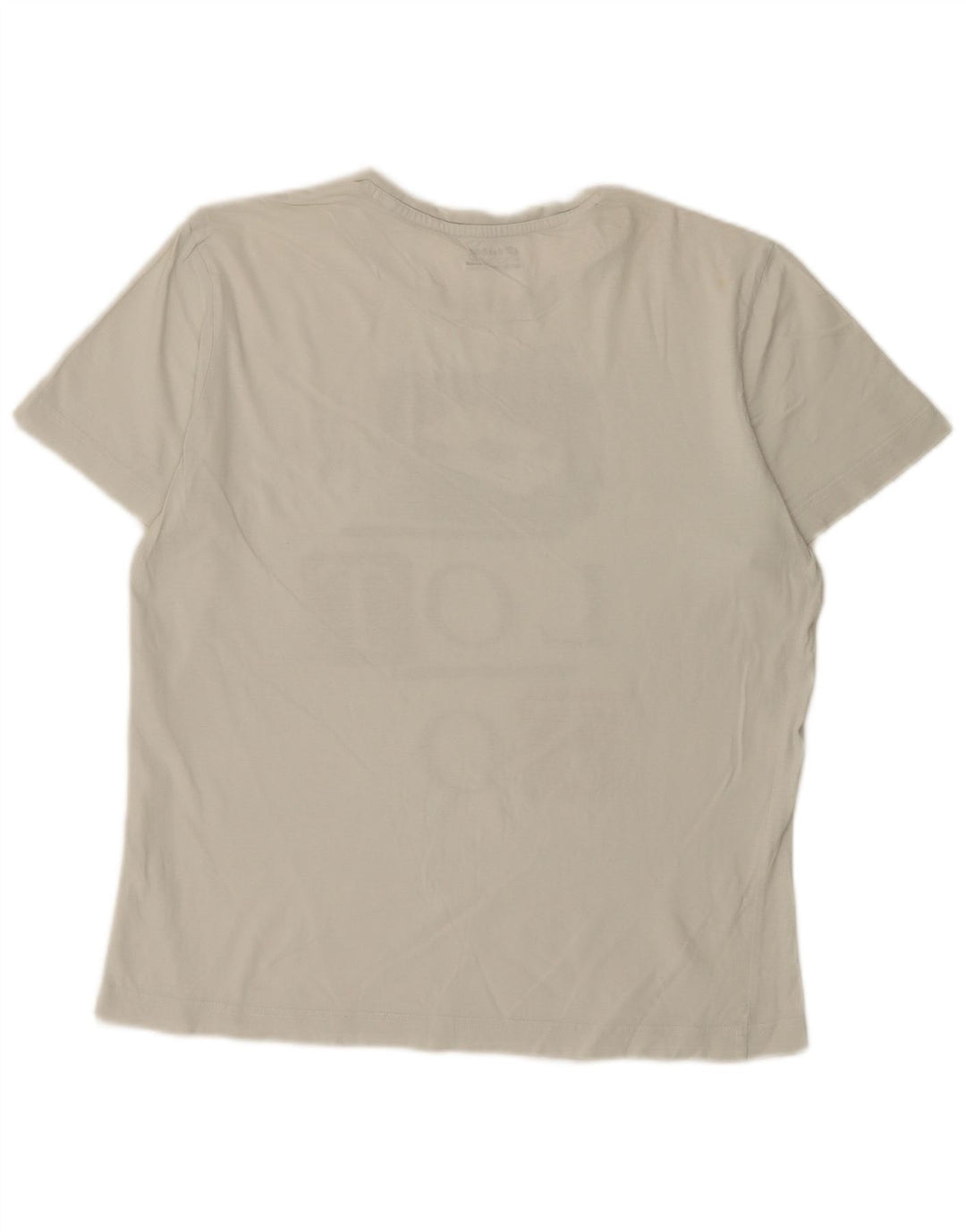 Tricou grafic pentru bărbați Lotto Top Mediu Alb