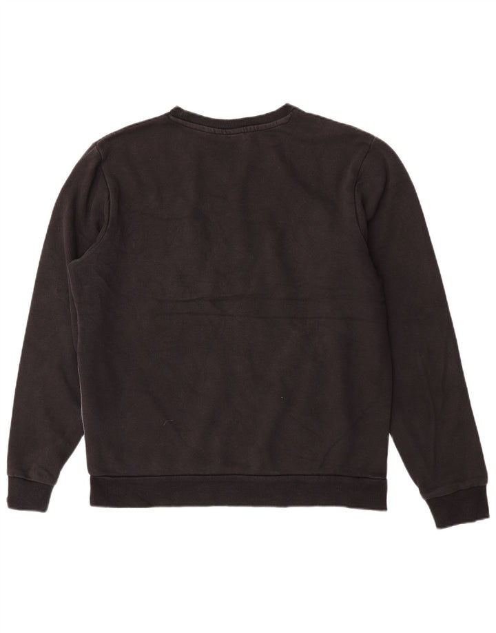 Hanorac cu grafic pentru bărbați Fila Pulover mic, negru, color block, bumbac