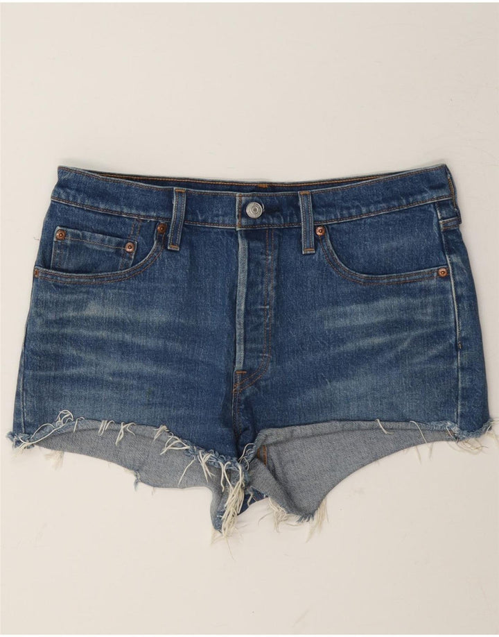 Pantaloni scurți Levi's 501 Denim W29 Small Blue Bumbac