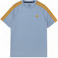 Tricou Adidas Aeroready pentru baieti Top 13-14 ani poliester albastru