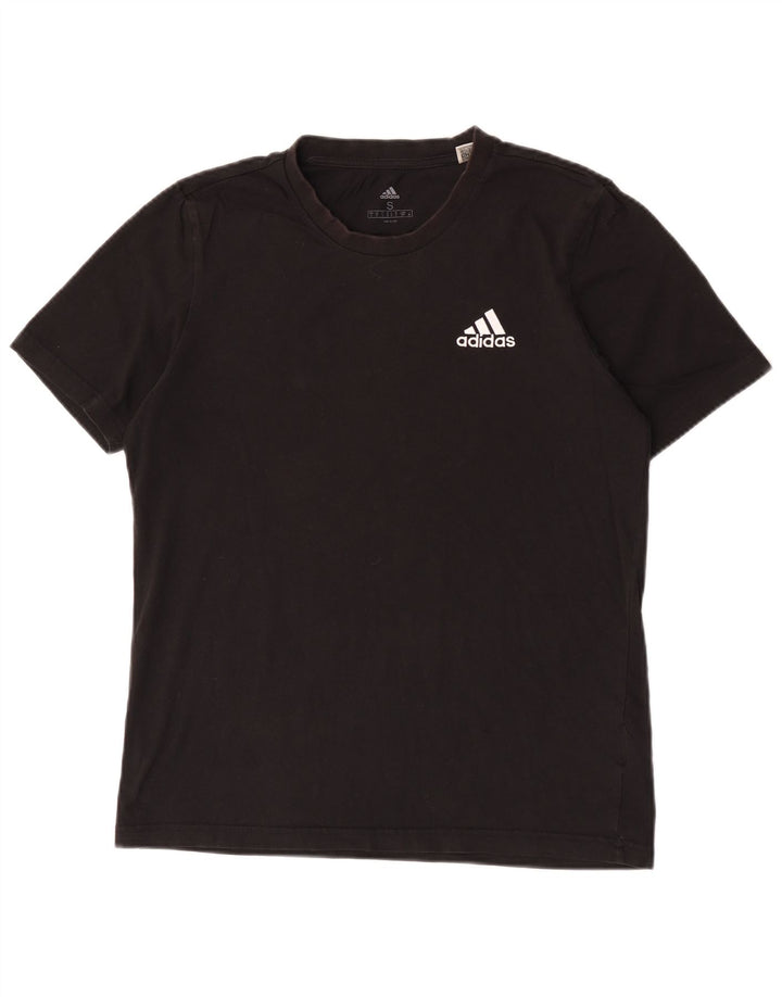 Tricou pentru bărbați Adidas Top mic, negru, bumbac