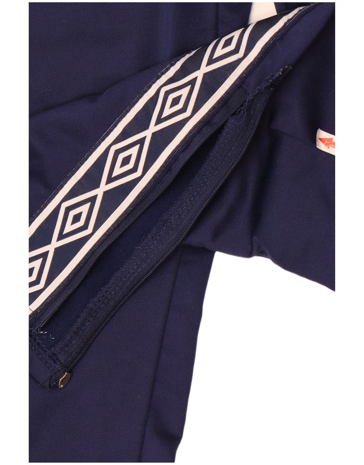 Pantaloni de trening grafic Umbro pentru bărbați, mari, albastru, poliester
