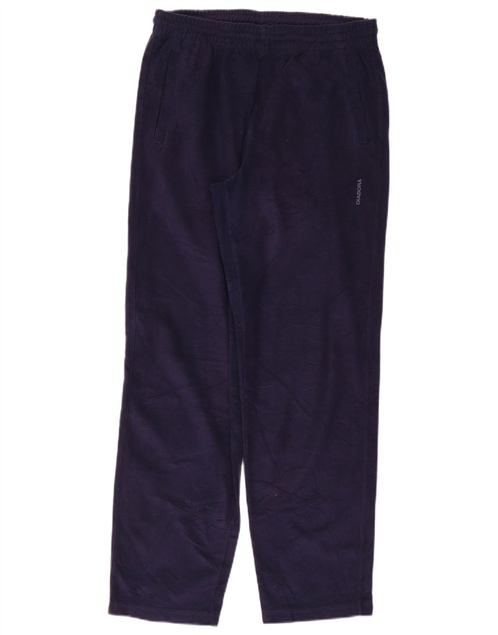 DIADORA Pantaloni de trening pentru bărbați UK 38 Medium Bleumarin Poliester