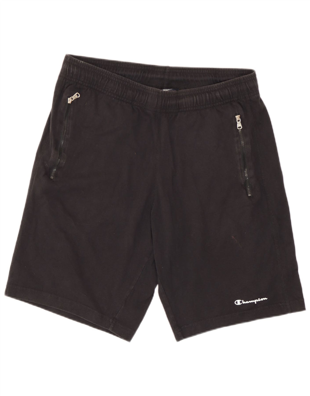 Pantaloni scurți sport Champion pentru bărbați, mari, negru, bumbac