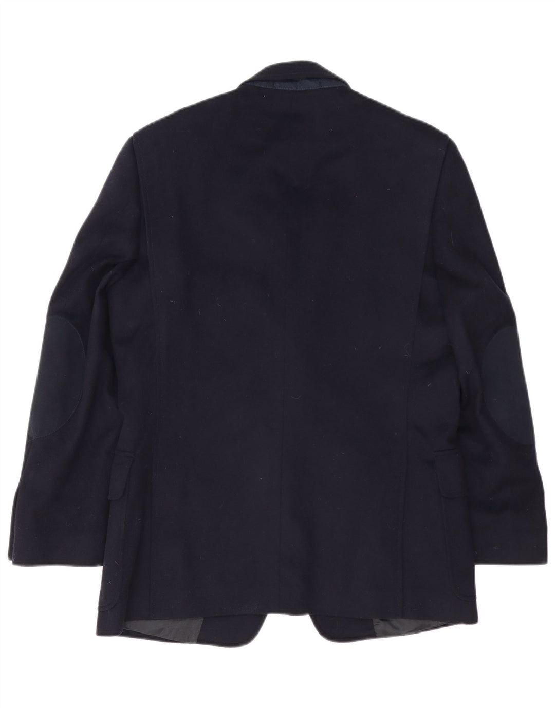 Jachetă vintage pentru bărbați cu 2 nasturi IT 48 Medium Bluemarin Lână virgină