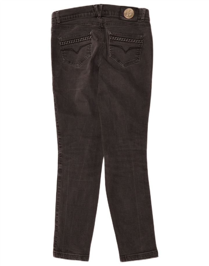 Blugi slim pentru femei Versace IT 42 Medium W30 L29 Bumbac gri