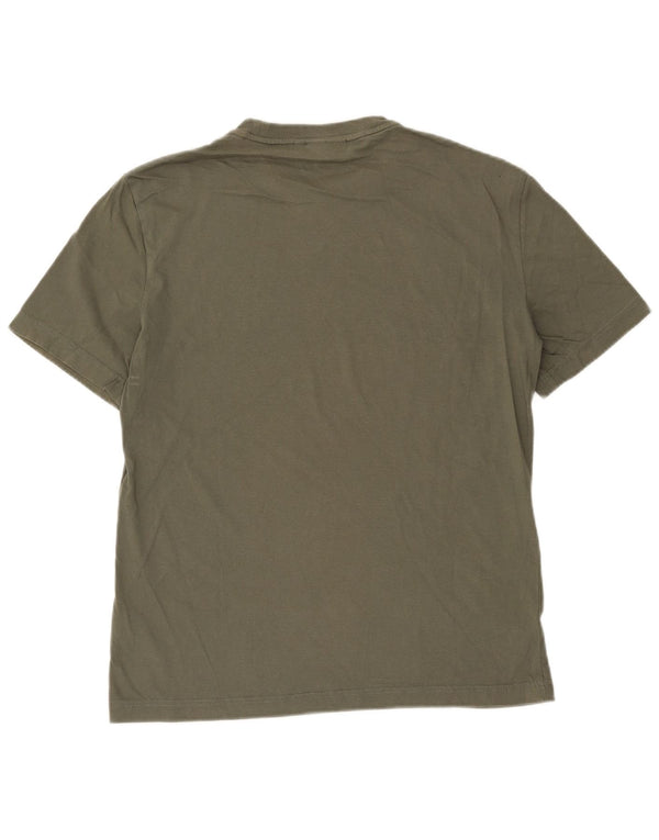 Tricou grafic Calvin Klein pentru bărbați Top Medium Khaki Bumbac