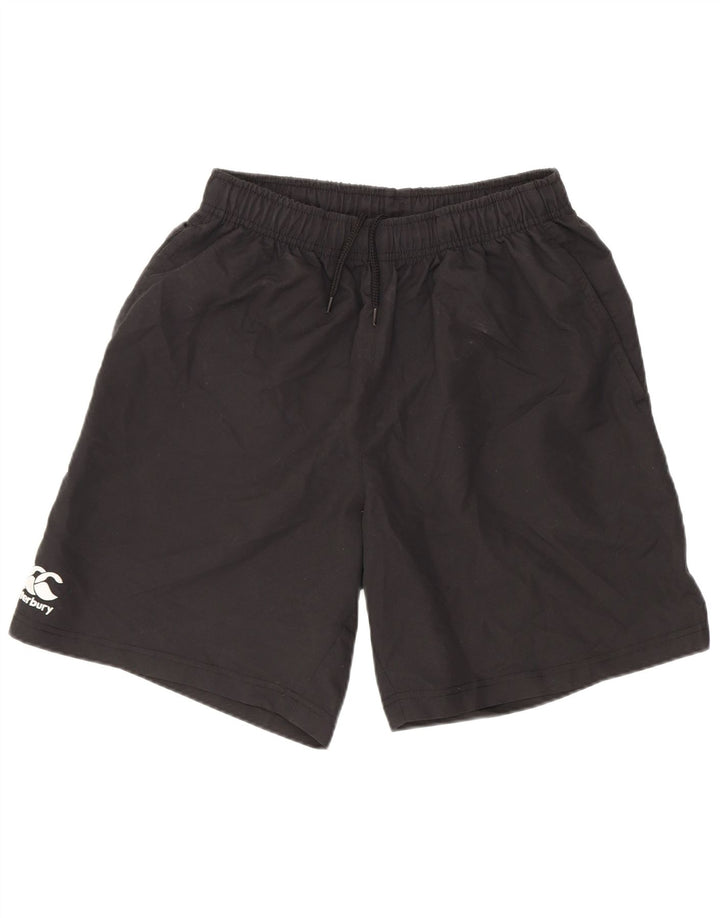 Pantaloni scurti sport pentru bărbați Canterbury, poliester negru mic