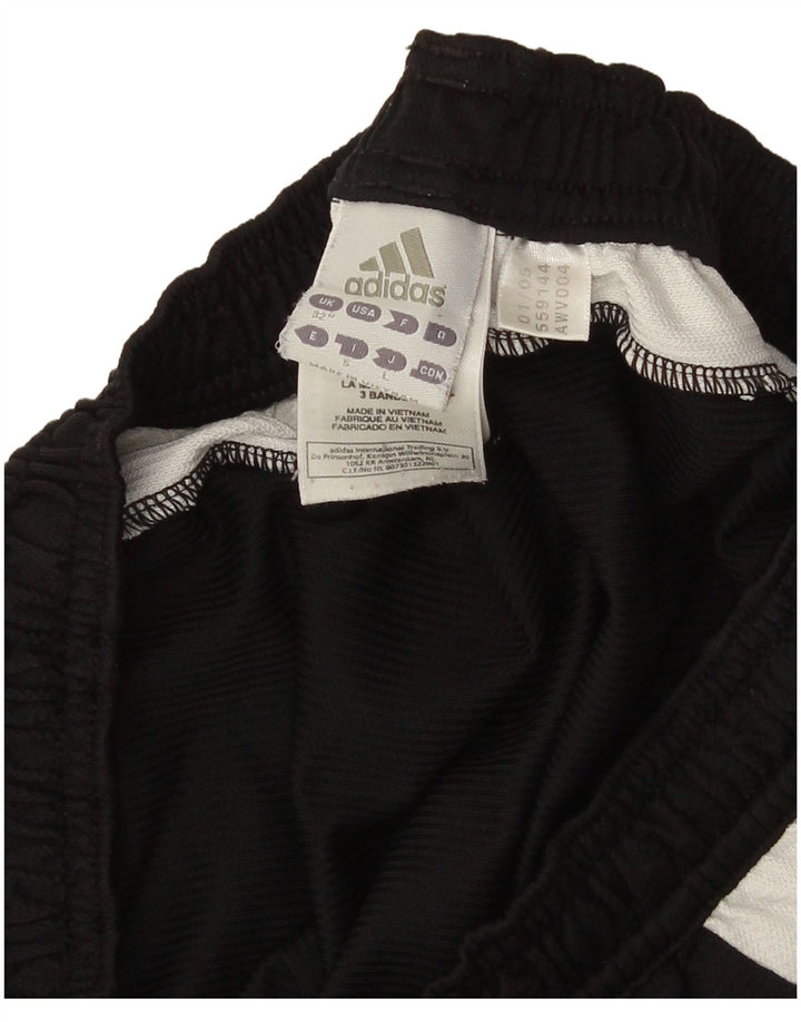 Pantaloni scurți sport pentru bărbați Adidas Climalite, mediu negru, poliester color bloc