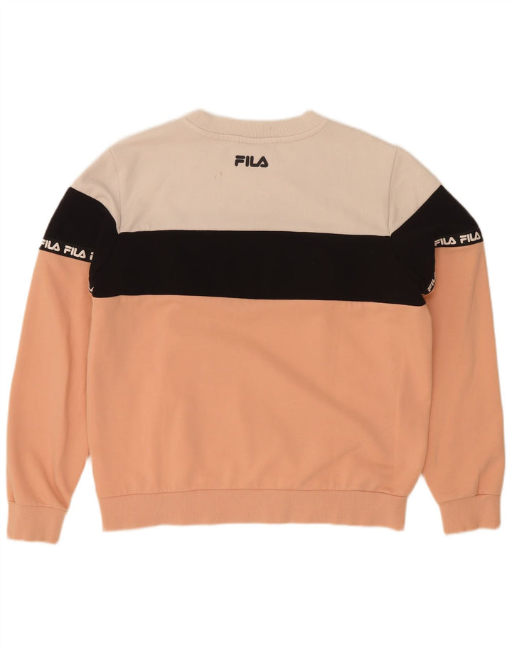 Pulover cu grafic pentru femei Fila UK 14 Medium Multicolor
