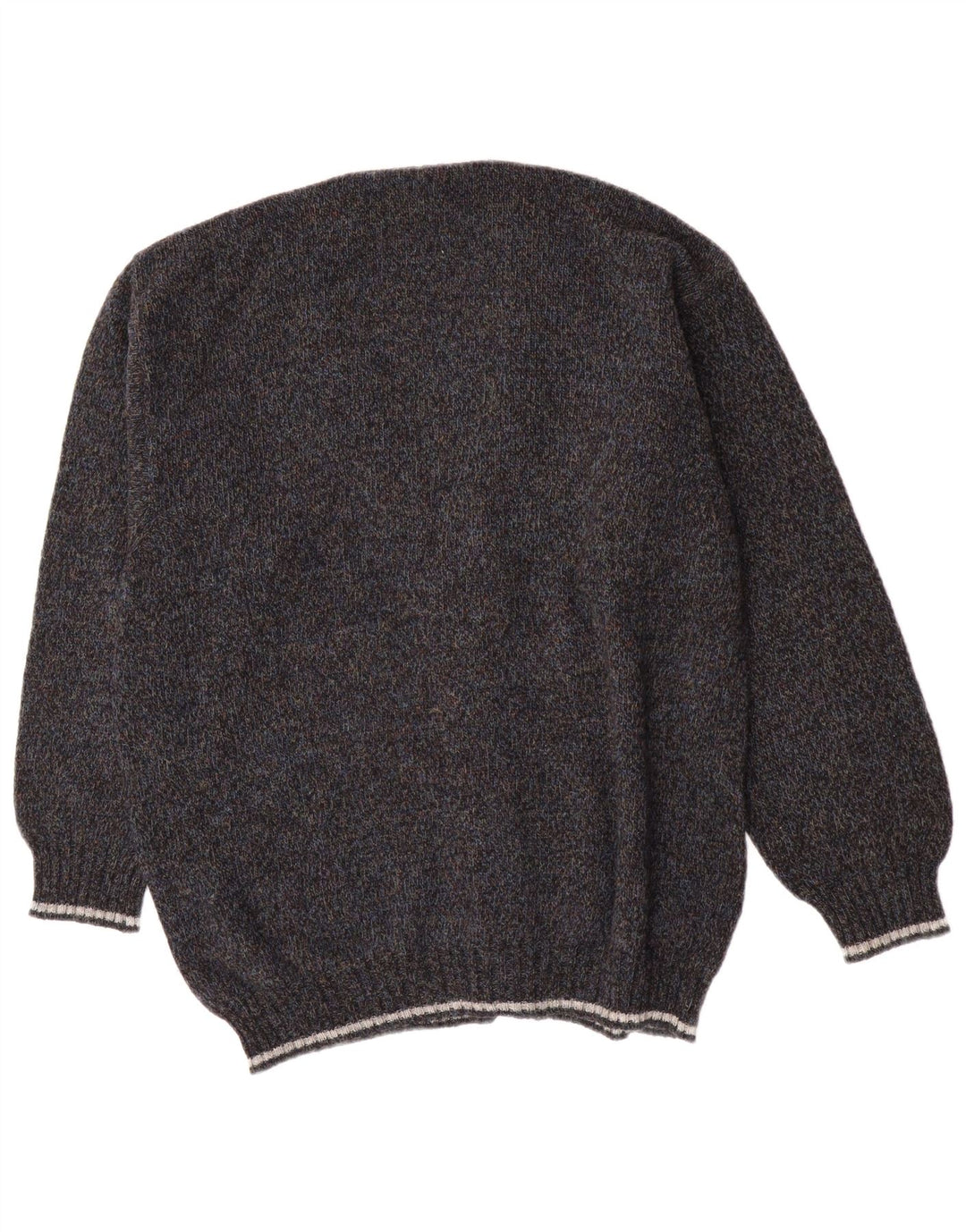 Pulover Cardigan Vintage pentru bărbați IT 54 XL Lână gri