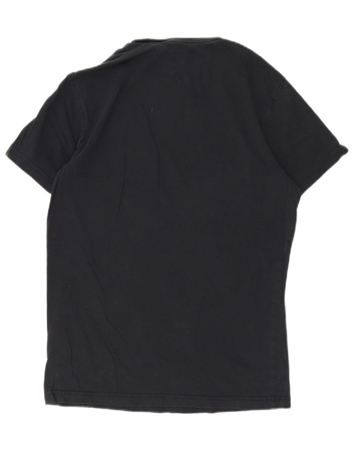 Tricou Tommy Hilfiger pentru bărbați Top mic, negru, bumbac