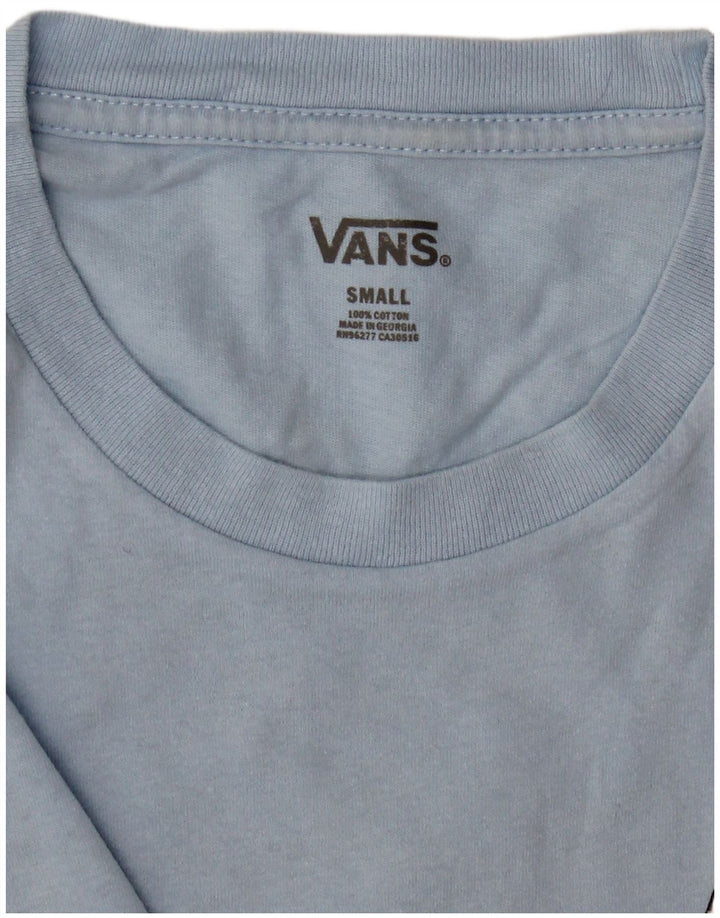 VANS tricou grafic pentru bărbați Top mic albastru
