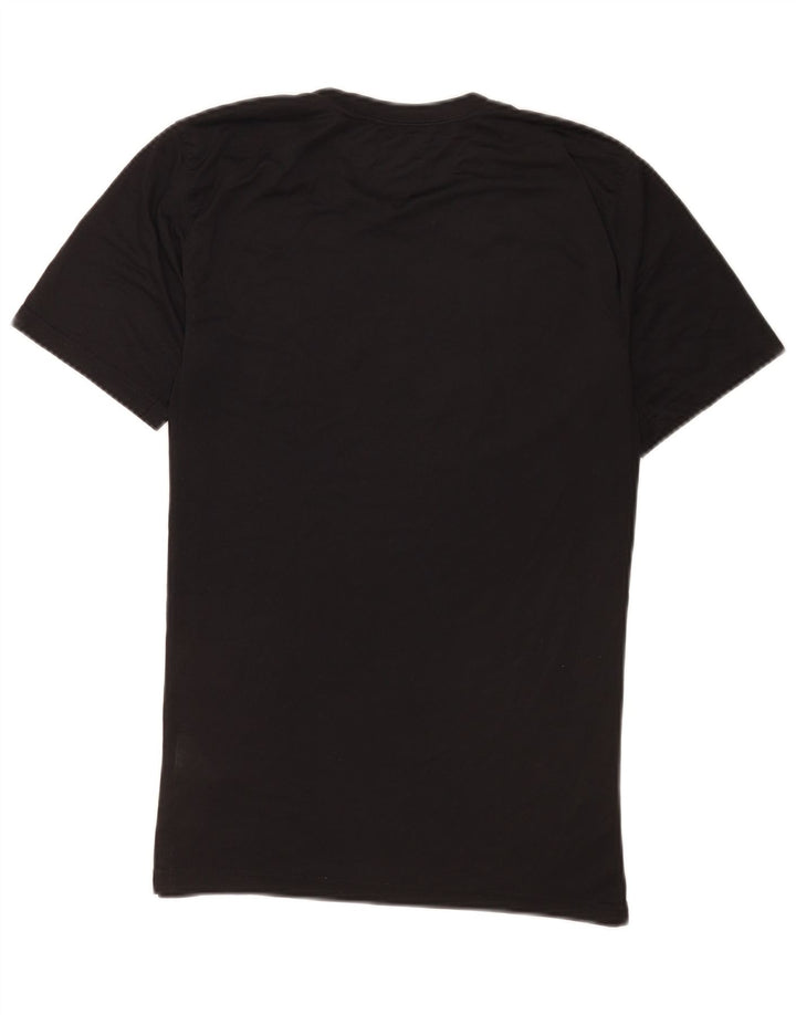 Tricou grafic Nike Dri Fit pentru bărbați Top mic poliester negru