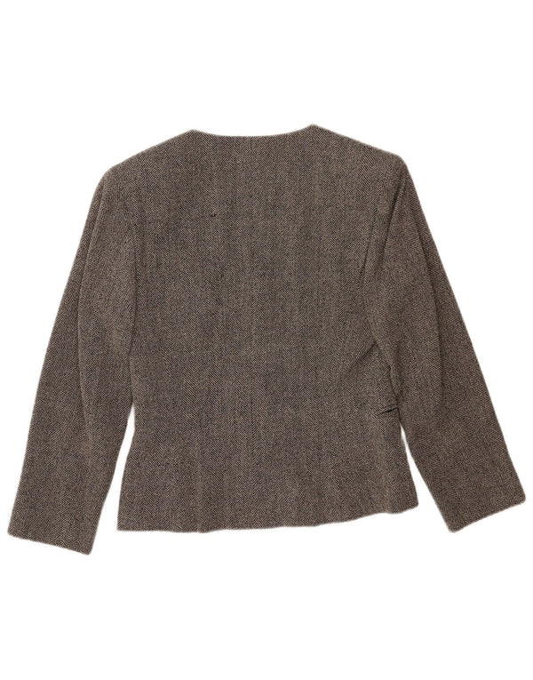 Jachetă pentru femei Maska cu piept dublu IT 42 Gri Medium Herringbone