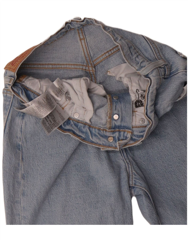 Blugi drepti 501 pentru femei LEVI'S W28 L26 Bumbac albastru