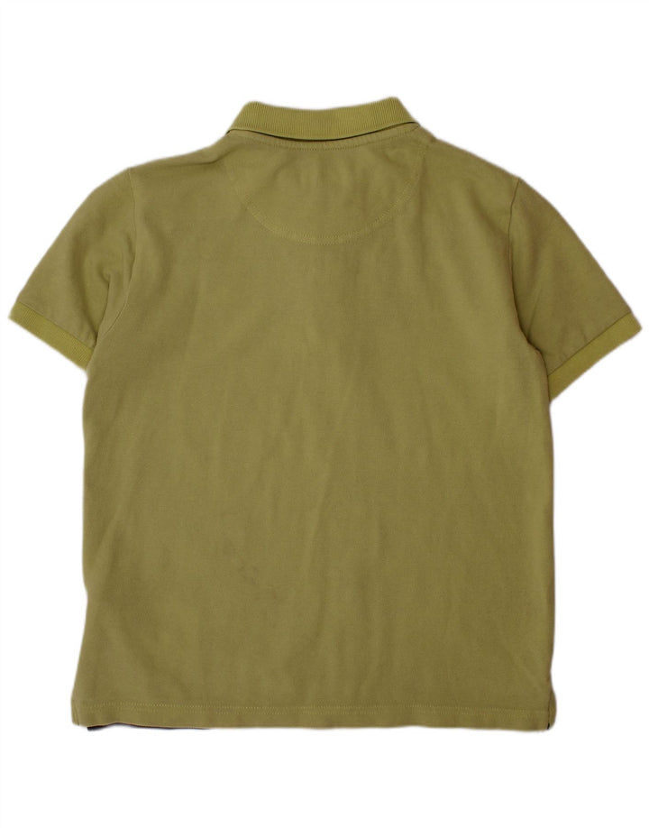 PENGUIN Tricou polo pentru baieti 8-9 ani bumbac color bloc verde