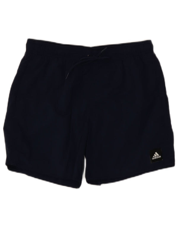 Adidas Mens Sport Shorts Medium  Navy Blue Nylon