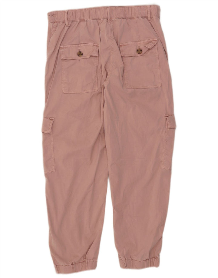 Marks & Spencer Joggeri pentru bărbați Pantaloni cargo UK 12 Medium W32 L24 Roz