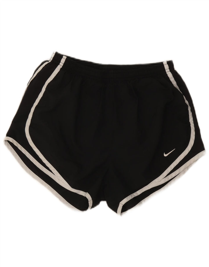Pantaloni scurti sport NIKE Dri Fit pentru femei UK 10 Small Black