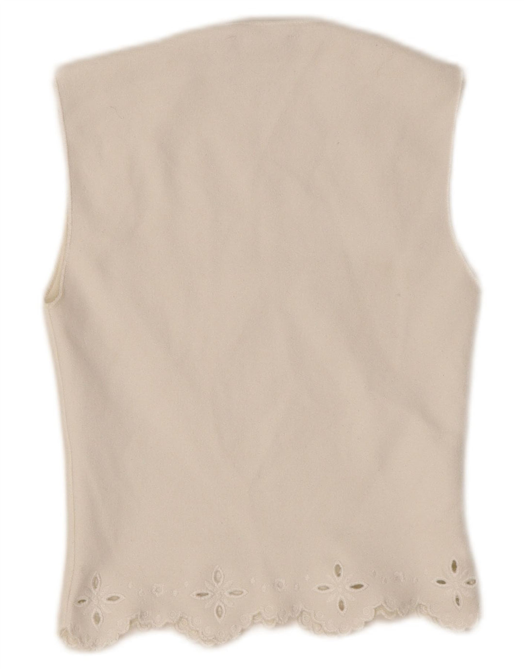 Crop Top fără mâneci pentru femei Zara UK 8 Small White