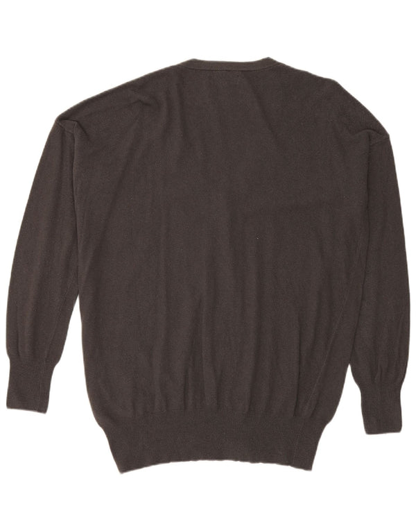 Pulover cardigan pentru bărbați Trussardi XL, gri viscoză