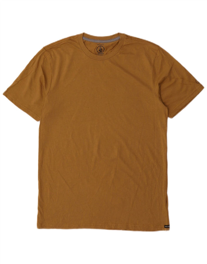Tricou pentru bărbați Volcom Modern Fit Top mic, bej, bumbac