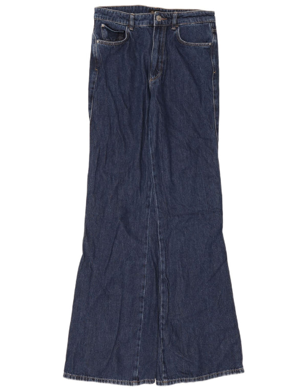 Massimo Dutti Blugi evazați pentru femei EU 38 Mici W28 L34 Bumbac bleumarin