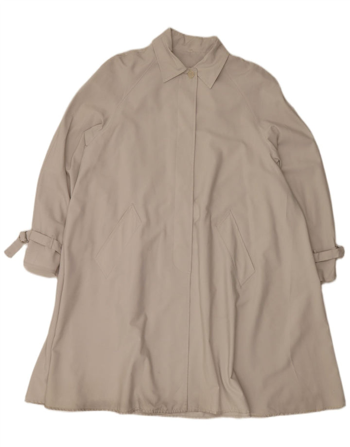 Trenci supradimensionat pentru femei Vintage EU 44 XL gri