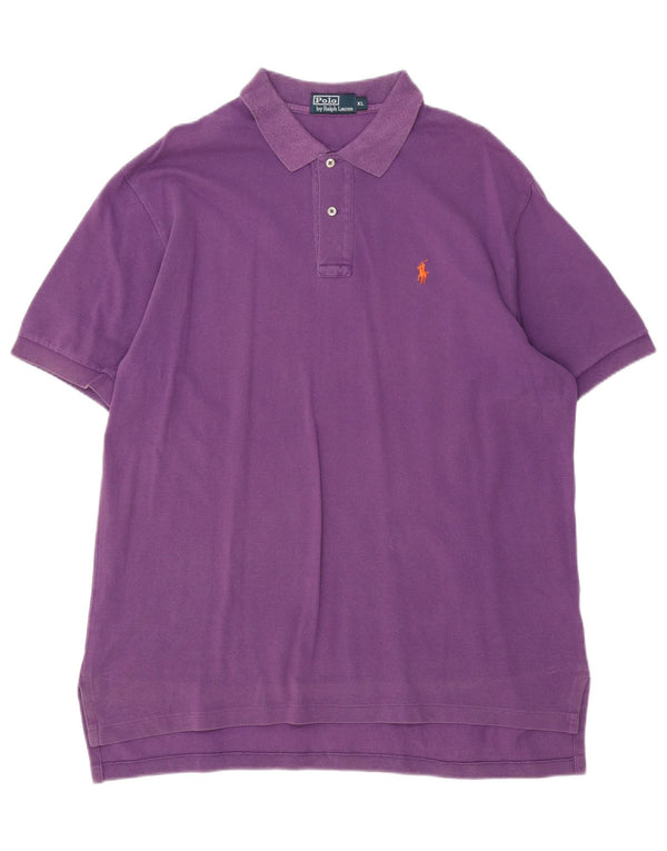 POLO RALPH LAUREN Tricou polo pentru bărbați XL Bumbac violet