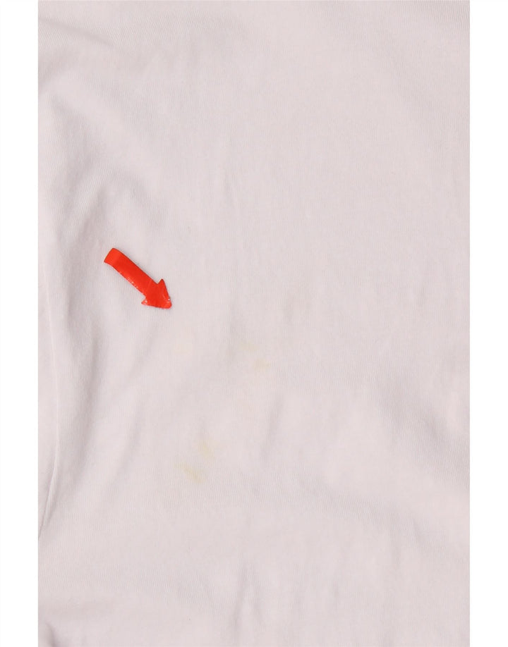 Jack & Jones Top pentru bărbați cu mânecă lungă XL, bumbac alb