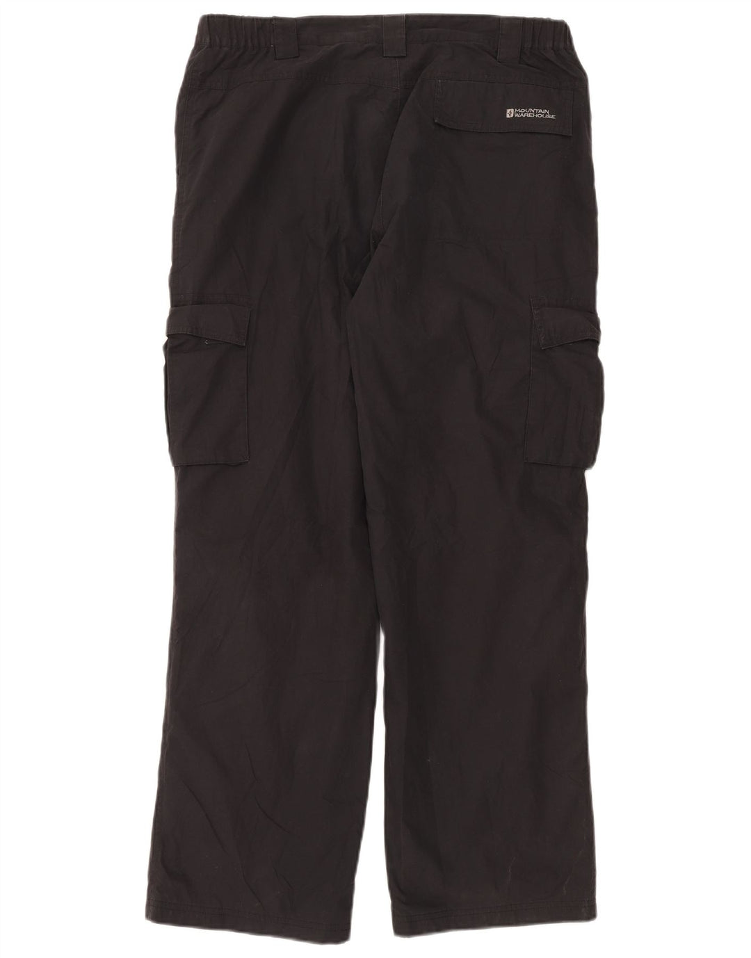 Pantaloni cargo drepti pentru bărbați Mountain Warehouse L34 L30 Poliester negru