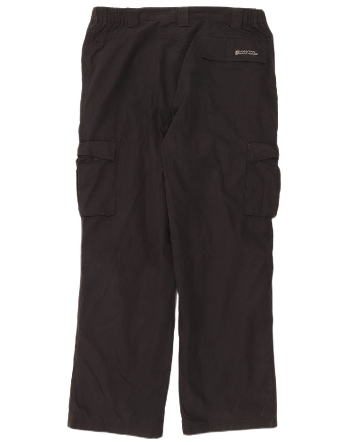 Pantaloni cargo drepti pentru bărbați Mountain Warehouse L34 L30 Poliester negru