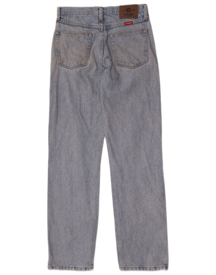 Blugi drepti pentru femei Wrangler W30 L32 Bumbac albastru
