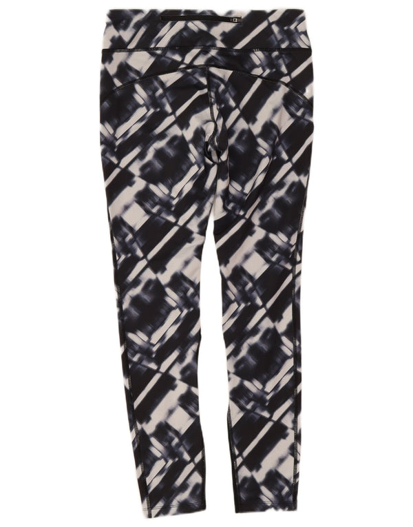 Leggings Nike Dri Fit pentru femei UK 12 Medium Bleumarin Poliester geometric