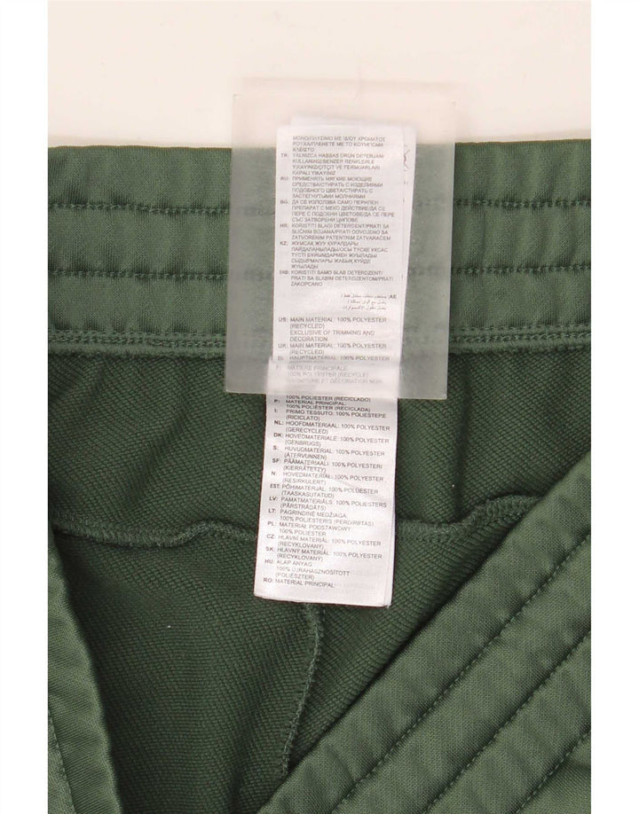 Pantaloni de trening pentru bărbați Adidas Pantaloni de jogging Marea Britanie 12/14 Poliester verde mediu