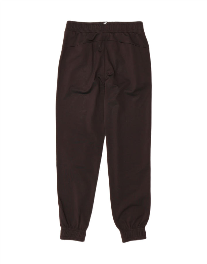 PUMA Băieți Pantaloni de trening Pantaloni de jogging 11-12 ani Poliester negru
