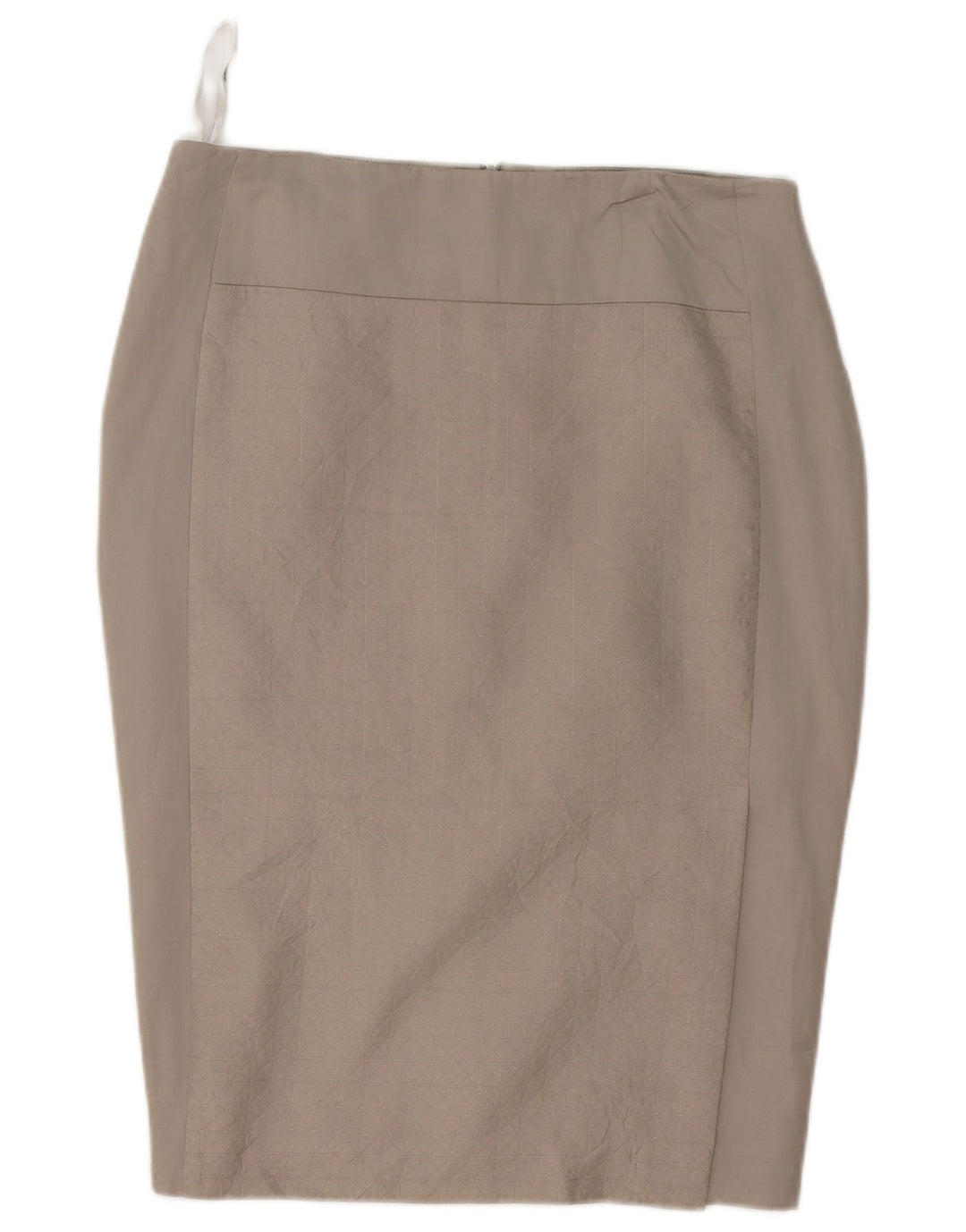 Fusta creion cu autograf pentru femei Marks & Spencer UK 12 Medium W32 Gri