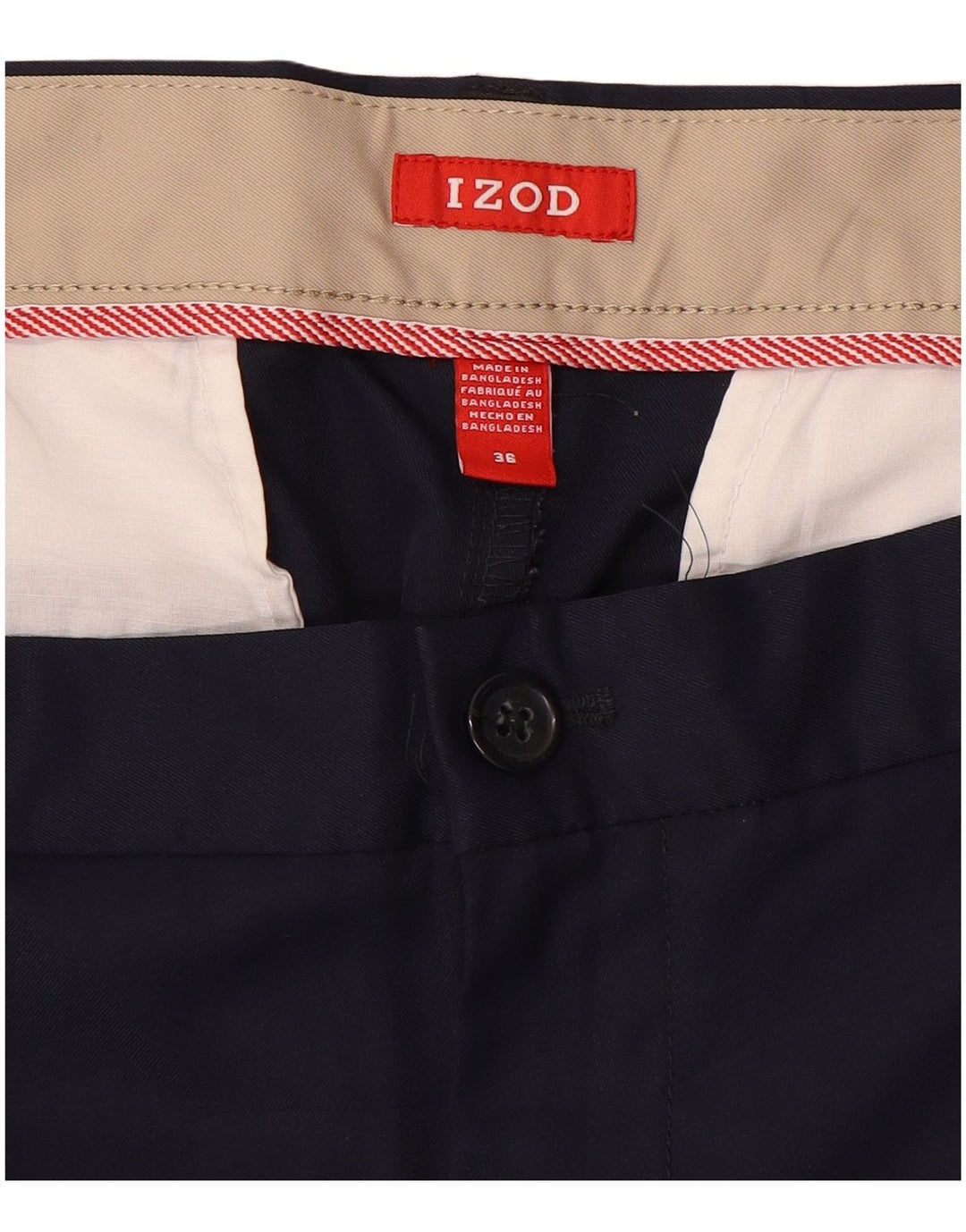 Pantaloni scurți chino pentru bărbați IZOD W36 Large Bleumarin