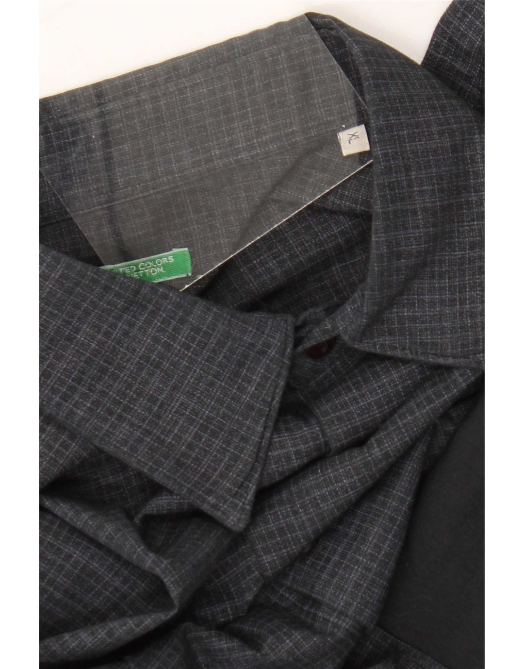 Cămașă Benetton pentru bărbați, XL, albastru marine