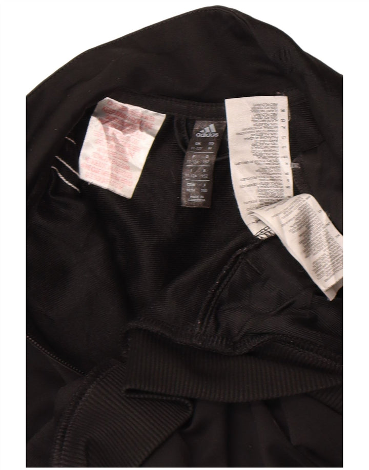 Jachetă de trening pentru băieți Adidas 11-12 ani, poliester negru